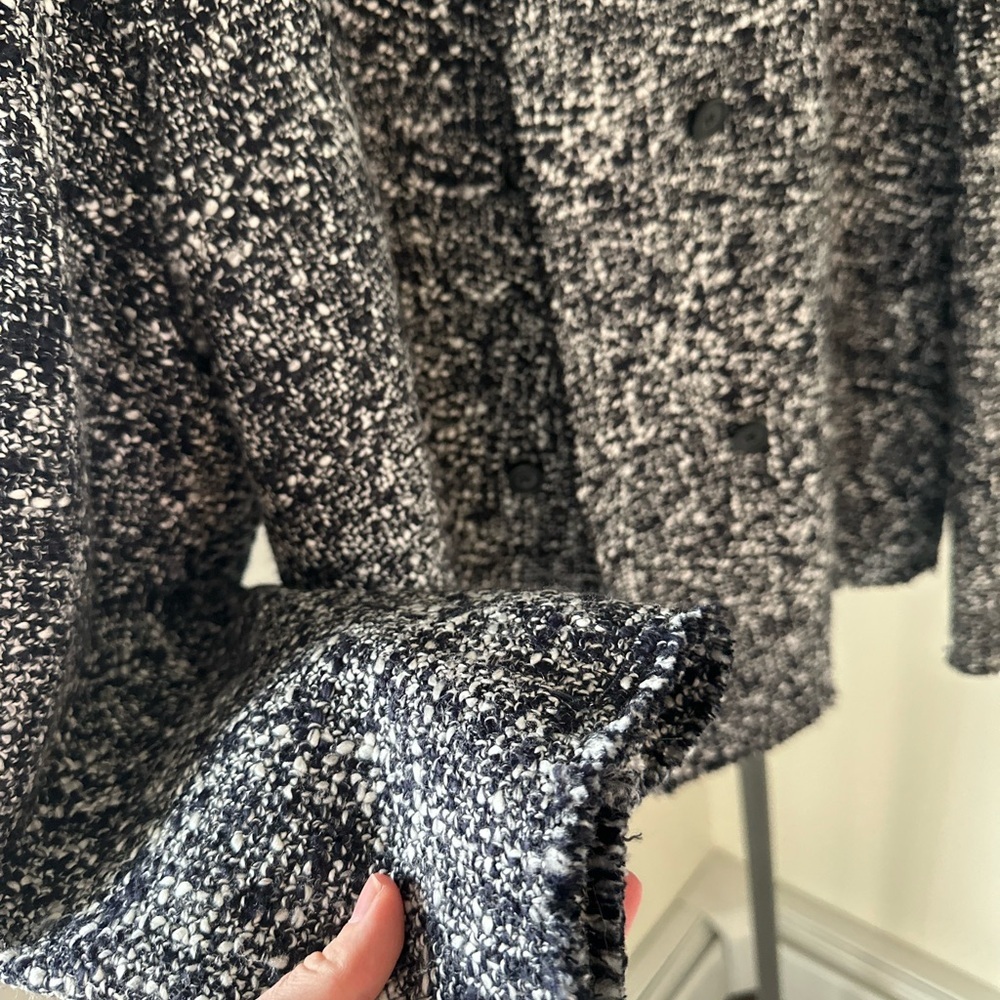 Boss Black & White Tweed Blazer Jacket - Picture 6 of 12